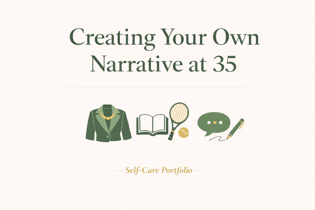 Creating Your Own Narrative at 35 — Self-Care Portfolio