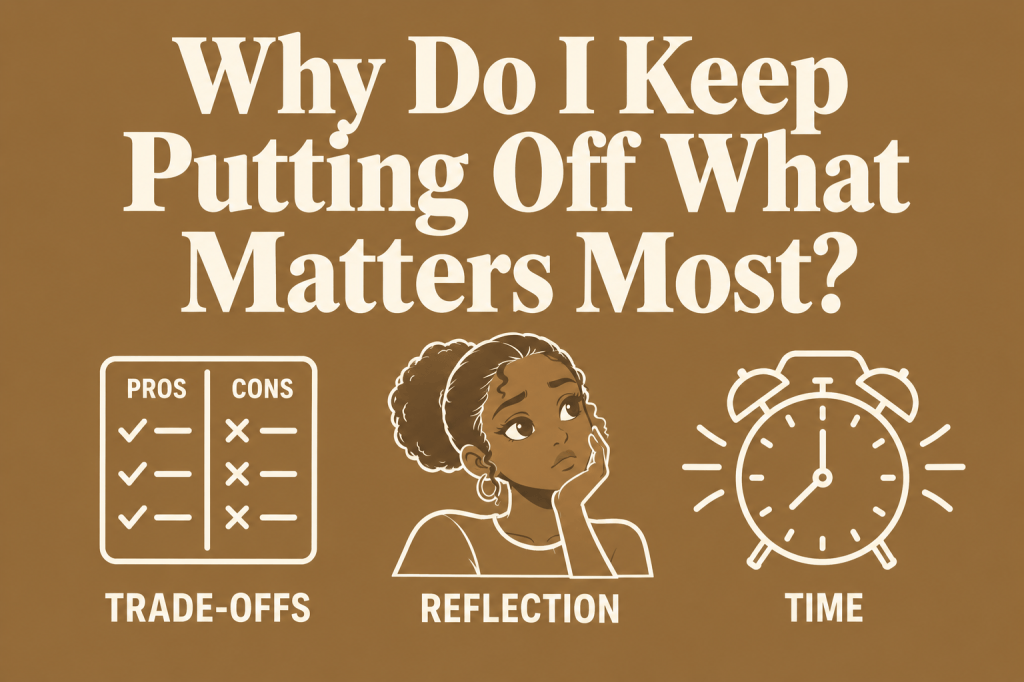Why Do I Keep Putting Off What Matters&nbsp;Most?